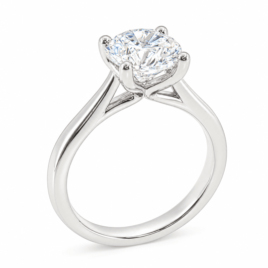 Kimberly Solitaire Engagement Ring | Made to Order