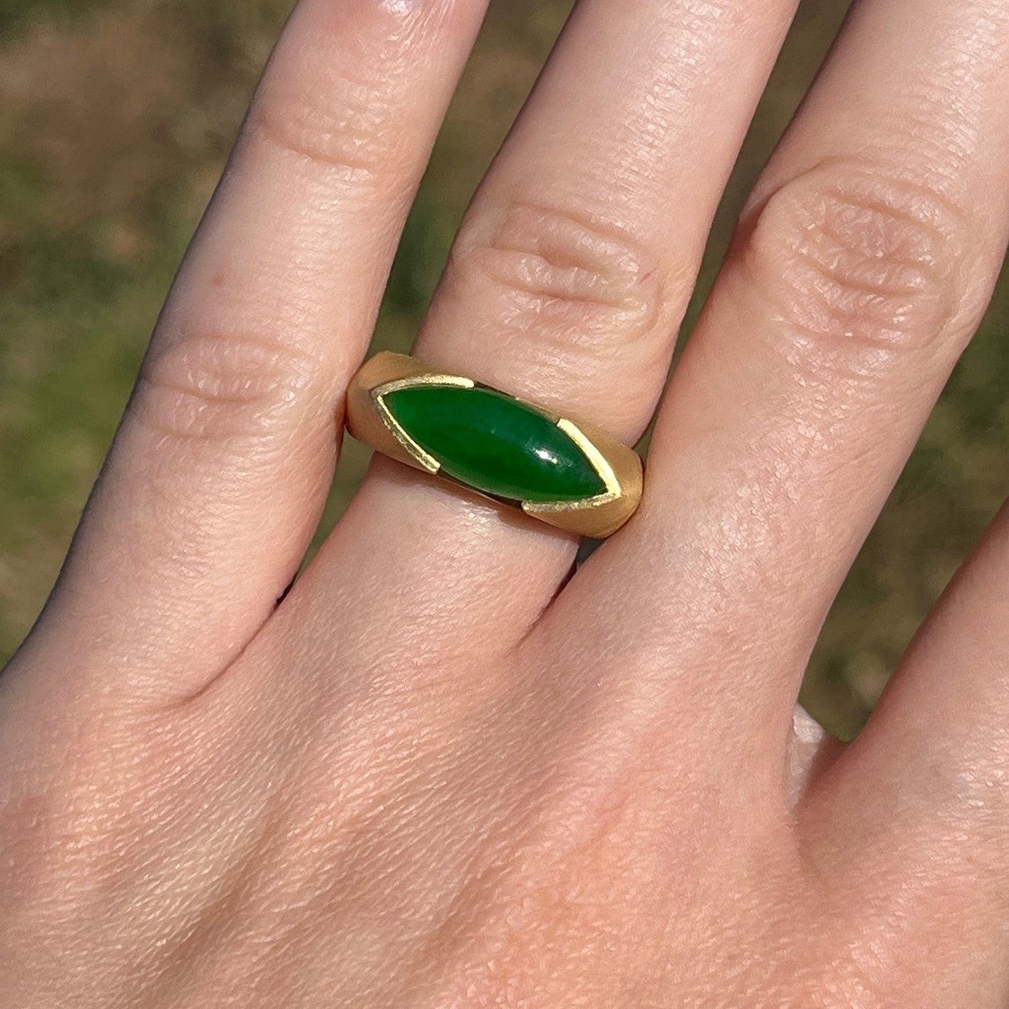 Jade Fashion Ring